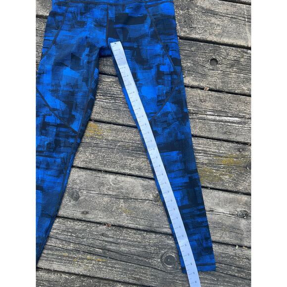Sweaty Betty Power‎ Workout Leggings, Blue Frame Print Size US 6 Small - Picture 9 of 9